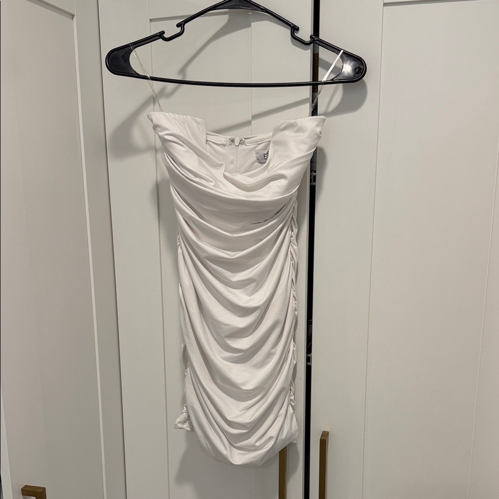 Oh Polly Strapless Corset Dress
